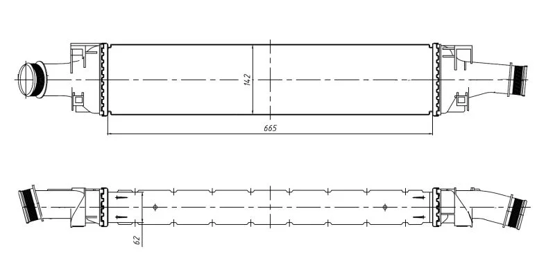 Intercooler NRF 309046