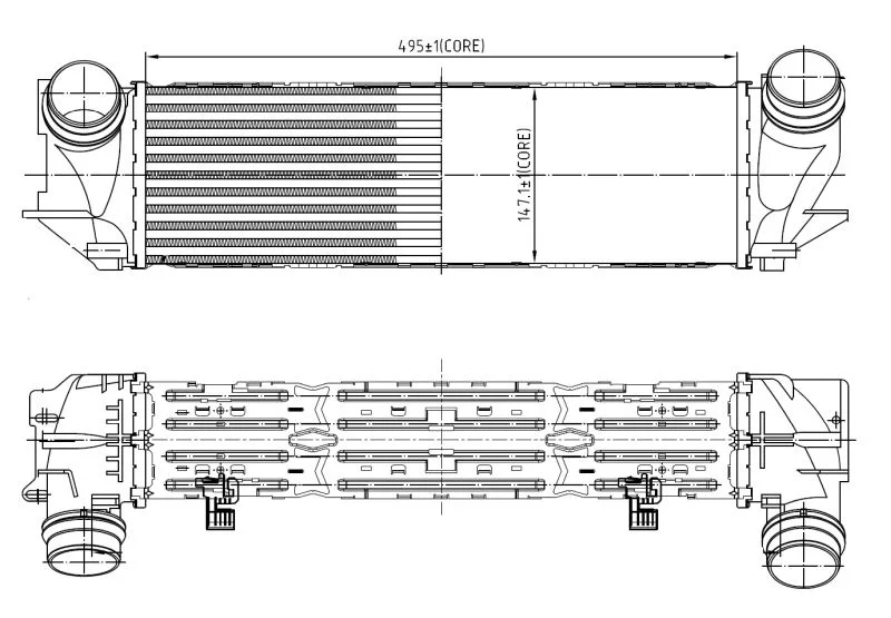 Intercooler NRF 309065