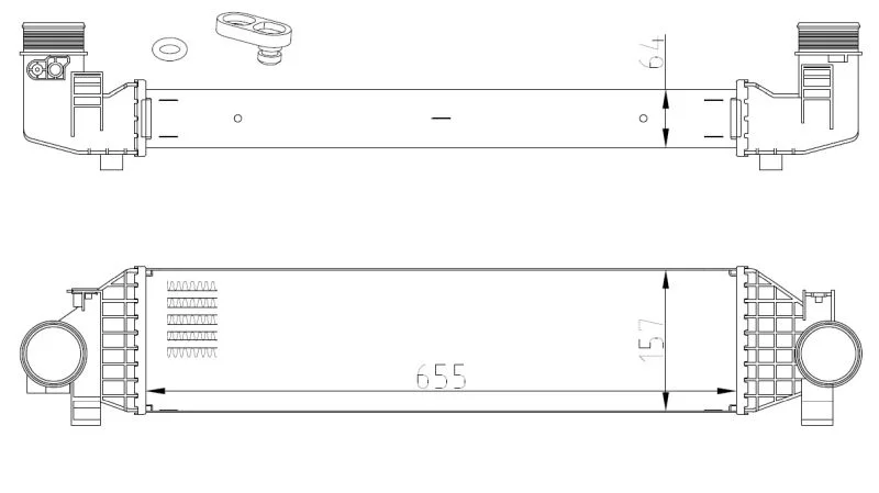 Intercooler NRF 309068