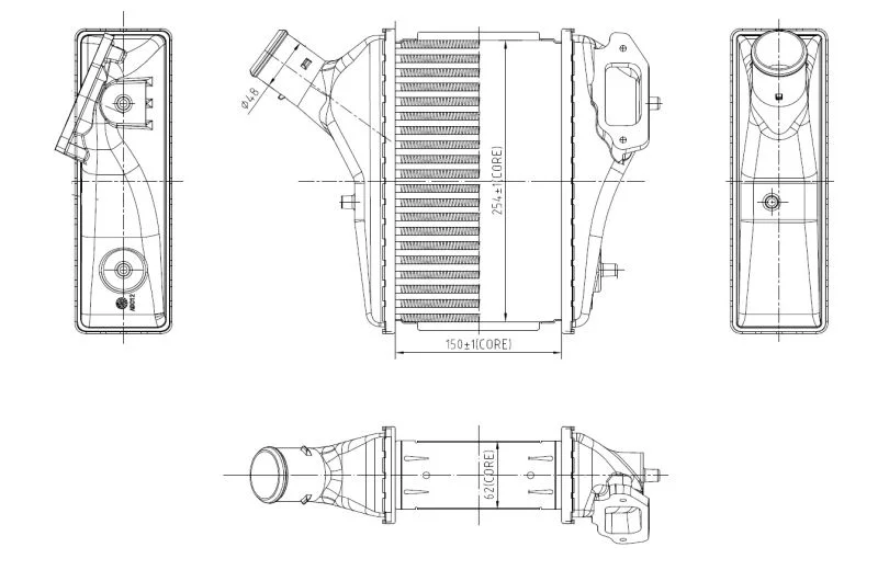 Intercooler NRF 309091