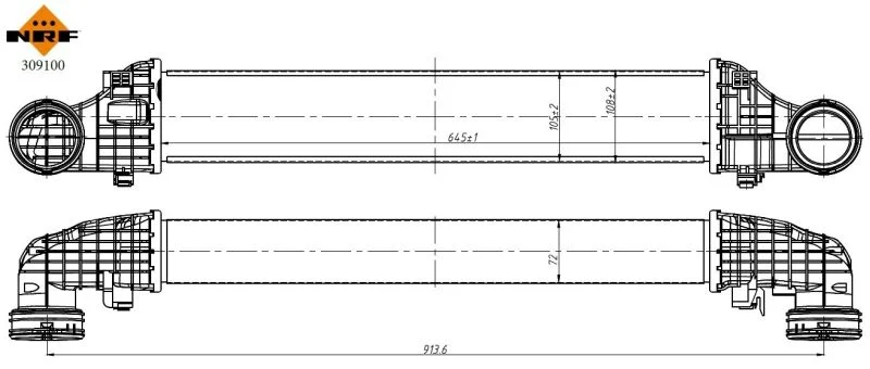 Intercooler NRF 309100