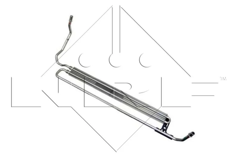 Oil Cooler, steering NRF 31253