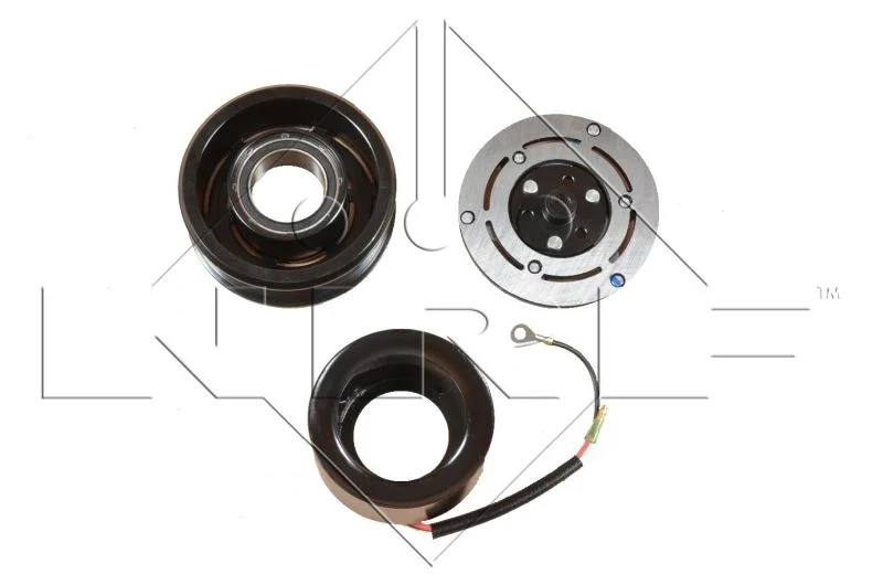 Embraiagem magnética, compressor de ar condicionado NRF 380012