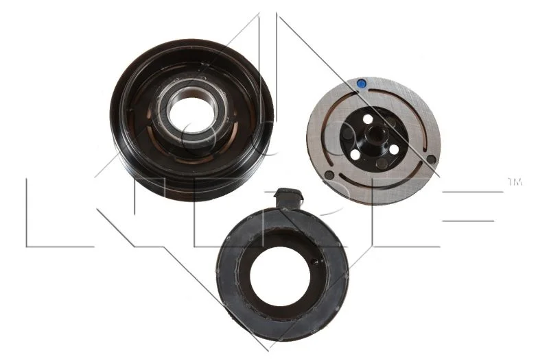 Embraiagem magnética, compressor de ar condicionado NRF 380022