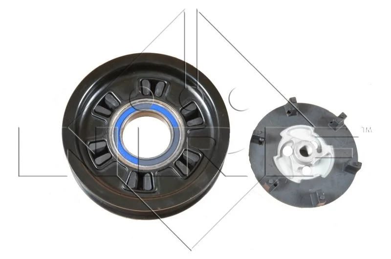 Embraiagem magnética, compressor de ar condicionado NRF 380026