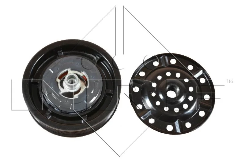 Embraiagem magnética, compressor de ar condicionado NRF 380027