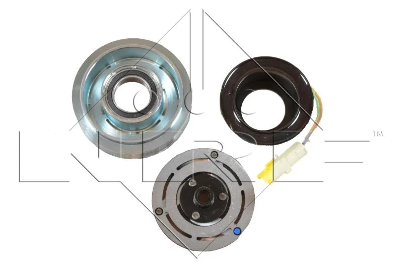 Embraiagem magnética, compressor de ar condicionado NRF 380030