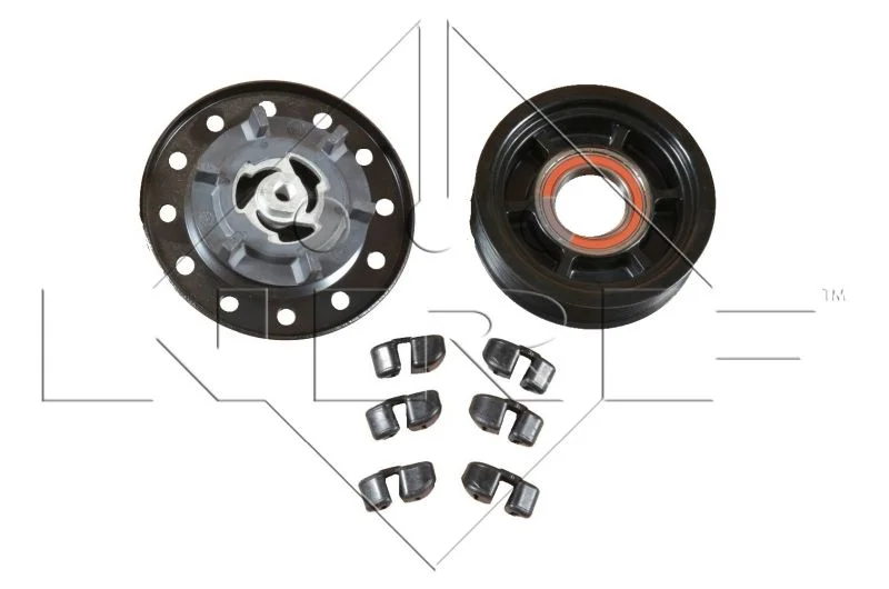 Embraiagem magnética, compressor de ar condicionado NRF 380035