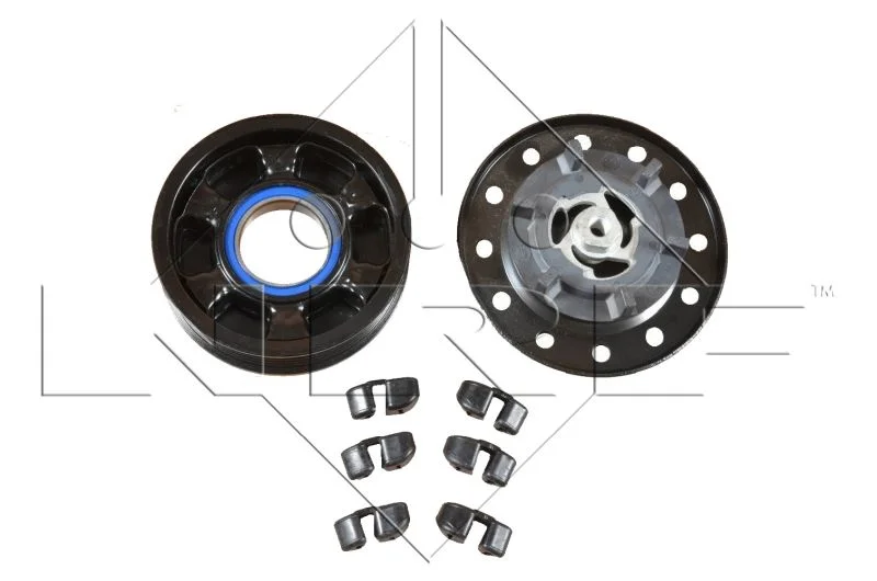 Embraiagem magnética, compressor de ar condicionado NRF 380049