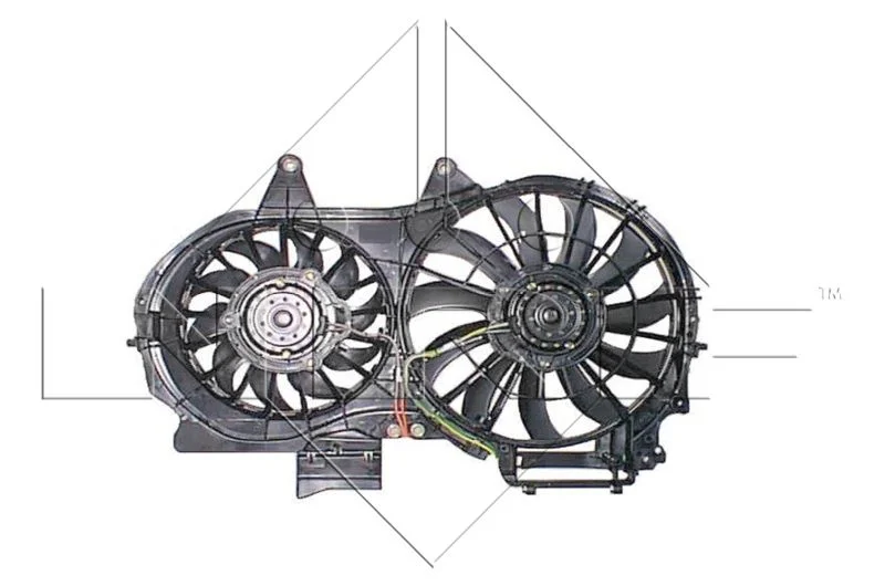 Ventilador, refrigeração do motor NRF 47205