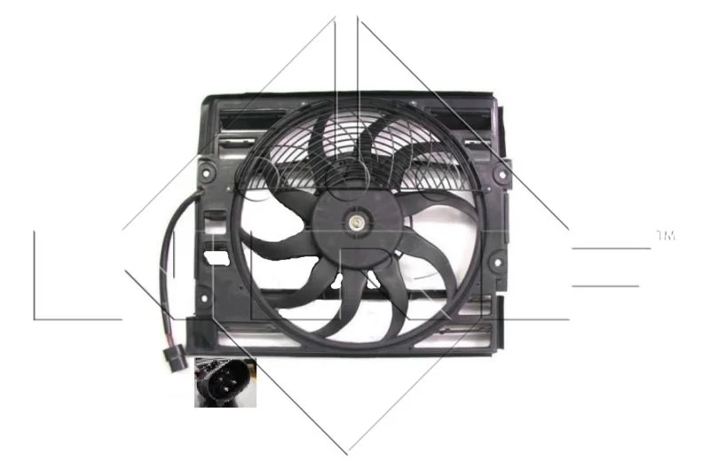 Ventilador, refrigeração do motor NRF 47214