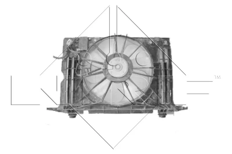Ventilador, refrigeração do motor NRF 47379