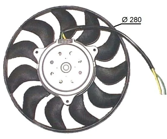 Ventilador, refrigeração do motor NRF 47616