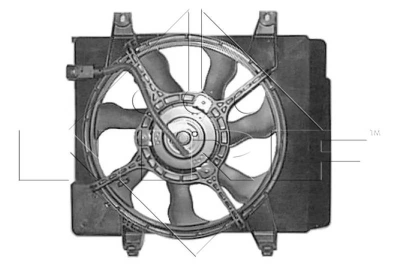 Ventilador, refrigeração do motor NRF 47685