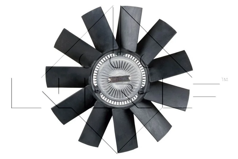 Clutch, radiator fan NRF 49542