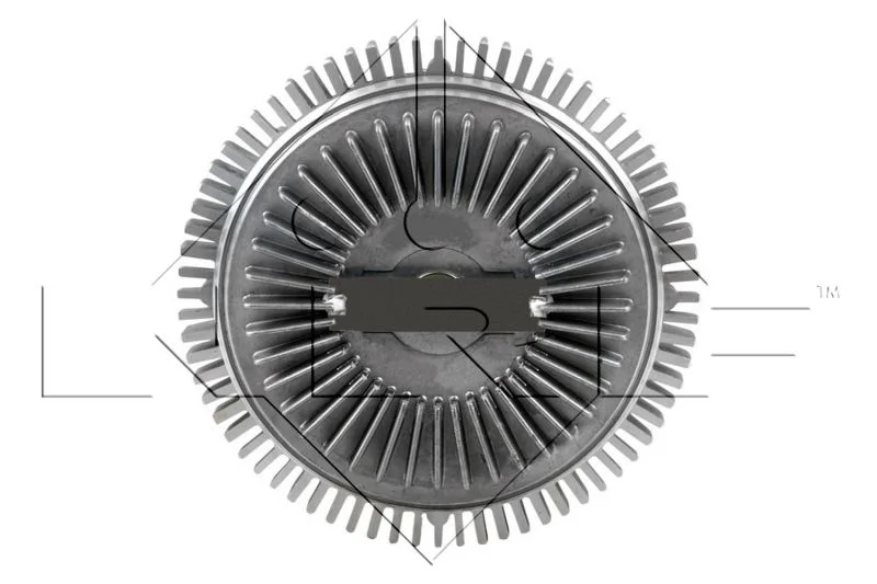 Embraiagem, ventilador do radiador NRF 49551