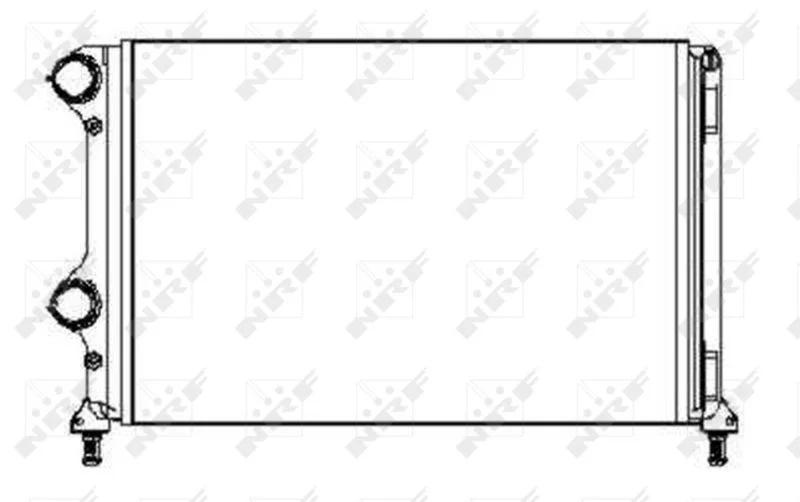 Radiator, engine cooling NRF 53245A