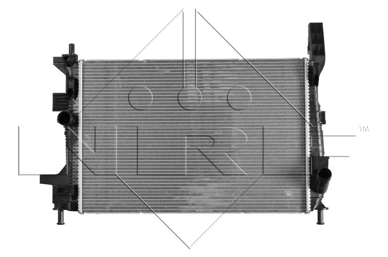 Radiador, arrefecimento do motor NRF 58650