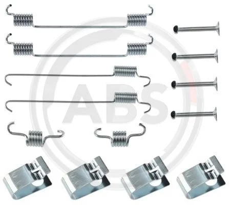Accessory Kit, brake shoes A.B.S. 0007Q