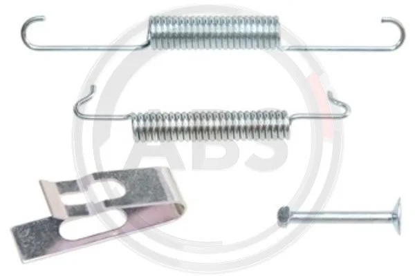 Kit de acessórios, sapatas do travão de estacionamento A.B.S. 0027Q