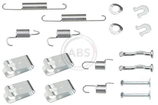 Kit de acessórios, sapatas do travão de estacionamento A.B.S. 0028Q