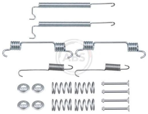 Kit de acessórios, sapatas de travão A.B.S. 0043Q