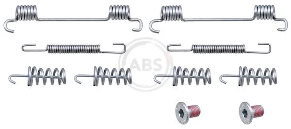 Kit de acessórios, sapatas do travão de estacionamento A.B.S. 0051Q