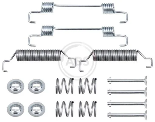 Kit de acessórios, sapatas de travão A.B.S. 0052Q