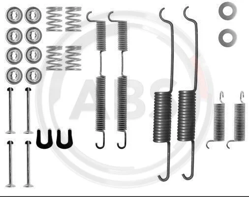 Kit de acessórios, sapatas de travão A.B.S. 0518Q