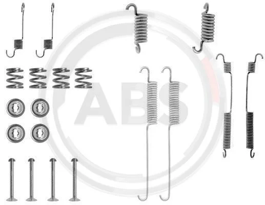 Kit de acessórios, sapatas de travão A.B.S. 0600Q