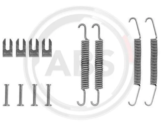Kit de acessórios, sapatas de travão A.B.S. 0610Q