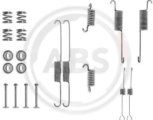 Kit de acessórios, sapatas de travão A.B.S. 0615Q
