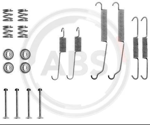 Kit de acessórios, sapatas de travão A.B.S. 0618Q