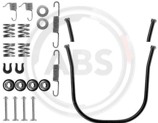 Accessory Kit, brake shoes A.B.S. 0634Q