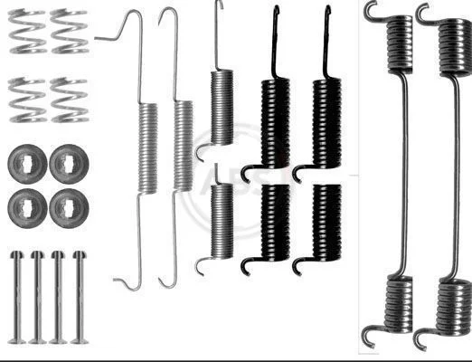 Kit de acessórios, sapatas de travão A.B.S. 0648Q
