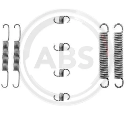 Accessory Kit, brake shoes A.B.S. 0662Q