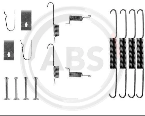 Kit de acessórios, sapatas de travão A.B.S. 0664Q