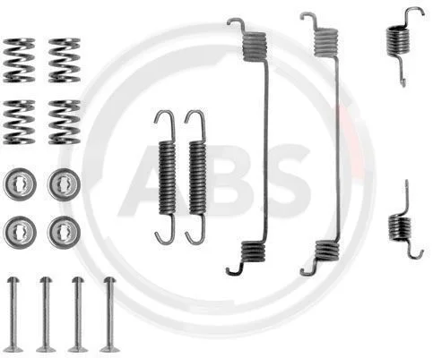 Kit de acessórios, sapatas de travão A.B.S. 0672Q