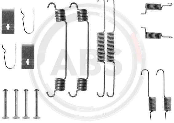 Accessory Kit, brake shoes A.B.S. 0675Q