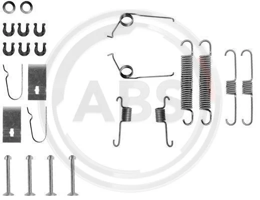 Accessory Kit, brake shoes A.B.S. 0693Q