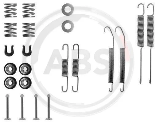 Kit de acessórios, sapatas de travão A.B.S. 0718Q
