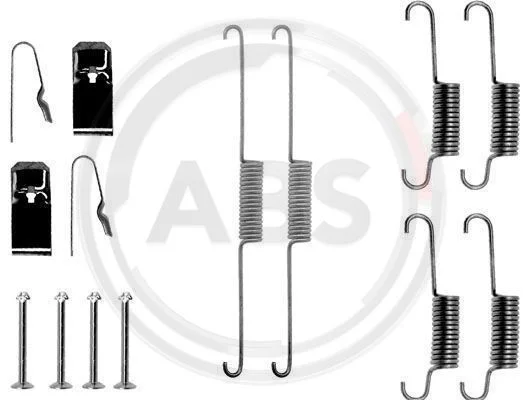 Accessory Kit, brake shoes A.B.S. 0723Q