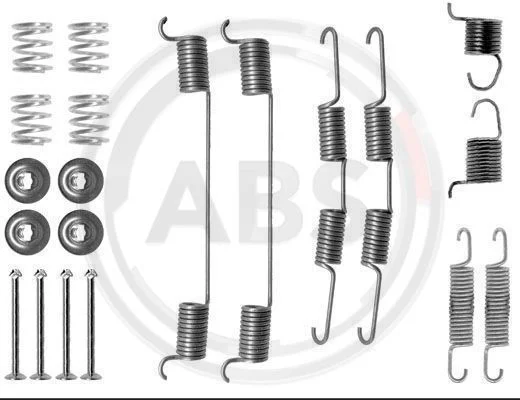 Kit de acessórios, sapatas de travão A.B.S. 0724Q