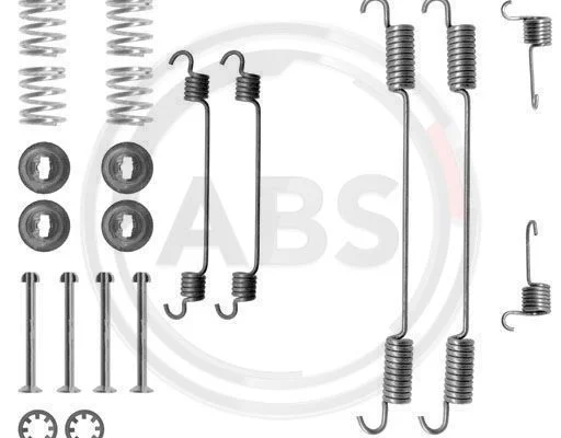 Kit de acessórios, sapatas de travão A.B.S. 0740Q
