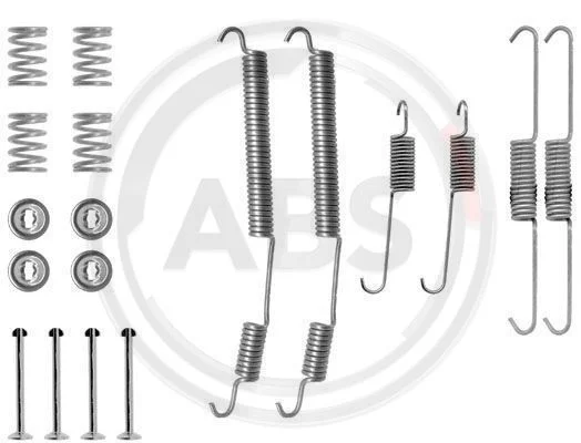 Kit de acessórios, sapatas de travão A.B.S. 0753Q