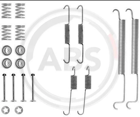 Kit de acessórios, sapatas de travão A.B.S. 0756Q