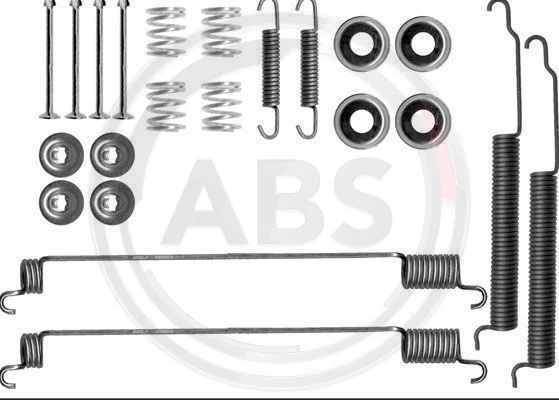 Kit de acessórios, sapatas de travão A.B.S. 0768Q