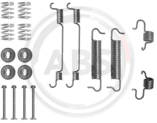 Kit de acessórios, sapatas de travão A.B.S. 0780Q
