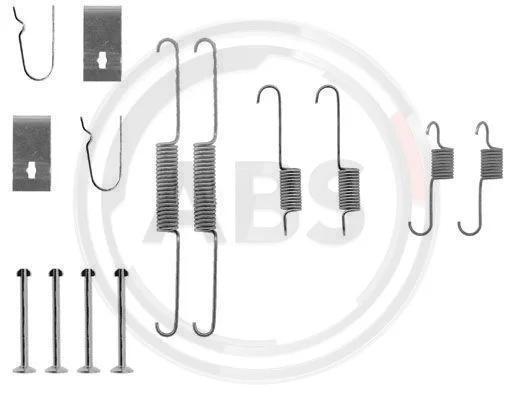 Kit de acessórios, sapatas de travão A.B.S. 0782Q