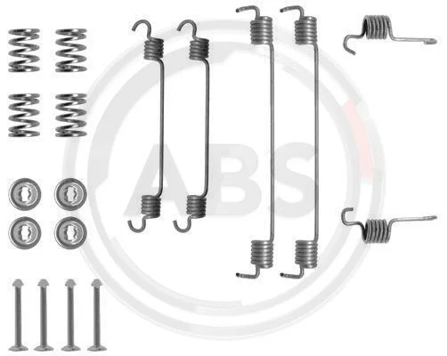 Accessory Kit, brake shoes A.B.S. 0784Q